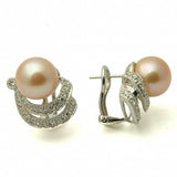 1390 - 18K Pearl Stud Earrings