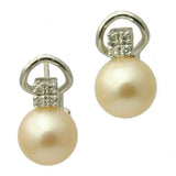 Allie 18K Pearl Stud Earrings