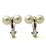 18K Akoya Pearl Earrings - 1428