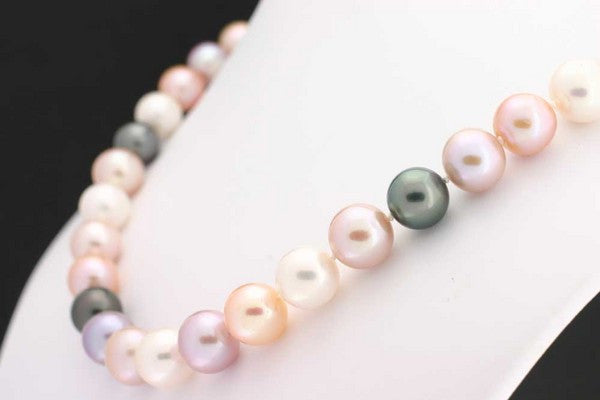 Pink Pearl Necklace - 1556