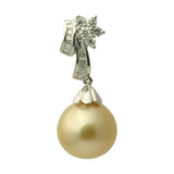 18K Golden South Sea Pearl Pendant - 1557