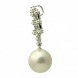 1593 - 18K South Sea Pearl Pendant