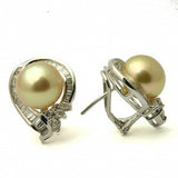 1620 - 18K Pearl Stud Earrings