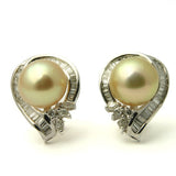 1620 - 18K Pearl Stud Earrings