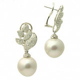 18K South Sea Pearl Earrings - 1626