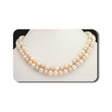 Pink Pearl Double Strand Necklace - 1740