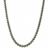 Abby Akoya Black Pearl Necklace