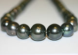 Tahitian Black Pearl Necklace - 1953