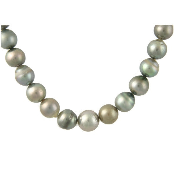 Tahitian Black Pearl Necklace - 1977