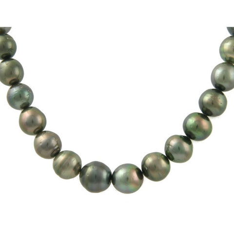 Tahitian Black Pearl Necklace - 1978