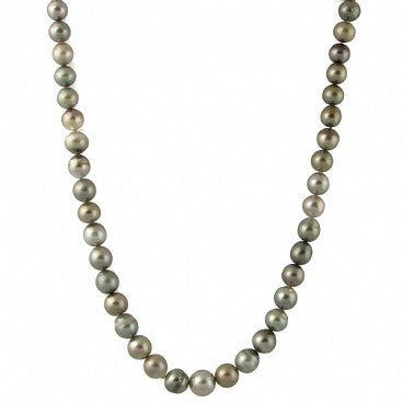 Tahitian Black Pearl Necklace - 1980