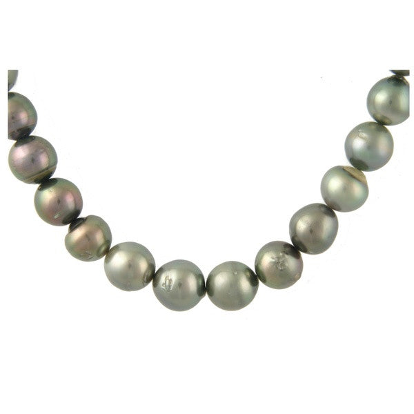 Tahitian Black Pearl Necklace - 1980