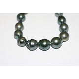 Baroque Tahitian Black Pearl Necklace - 2015