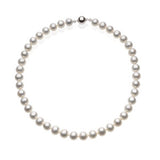 10-11mm White Pearl Necklace and Bracelet Set