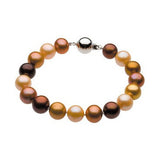 10-11mm Chocolate Pearl Necklace and Bracelet Set