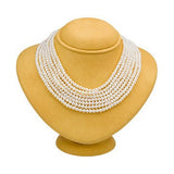 4-4.5mm Cultured Pearl 7-Strand Necklace and Bracelet Set