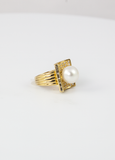 Arianna 18K White South Sea Pearl Ring