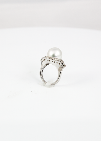 Adalyn 18K South Sea Pearl Ring